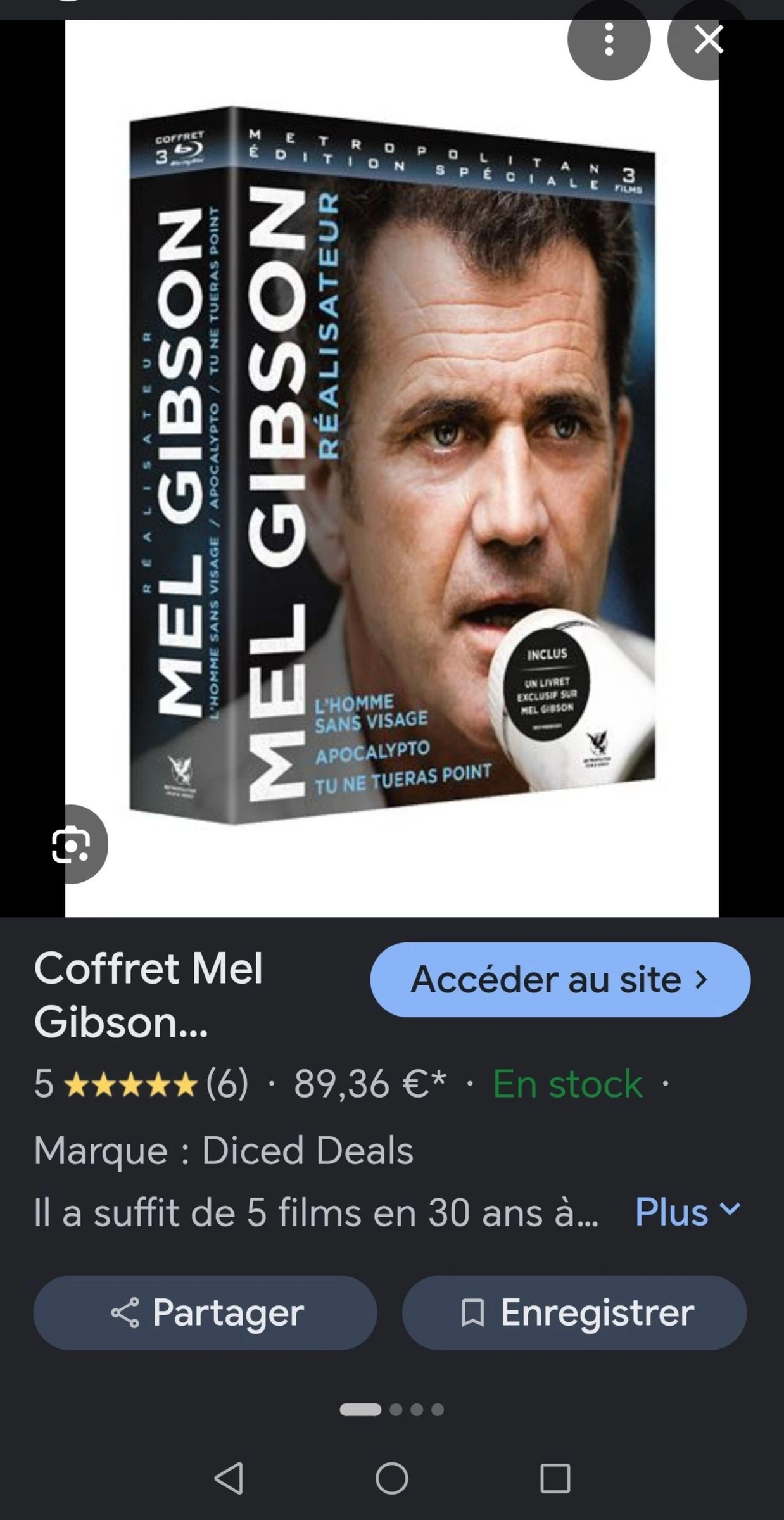 Caja de colección de Mel Gibson en blu ray – photo 4